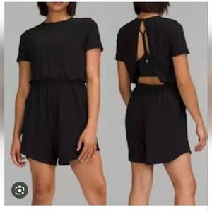 Lululemon lightweight high neck romper
